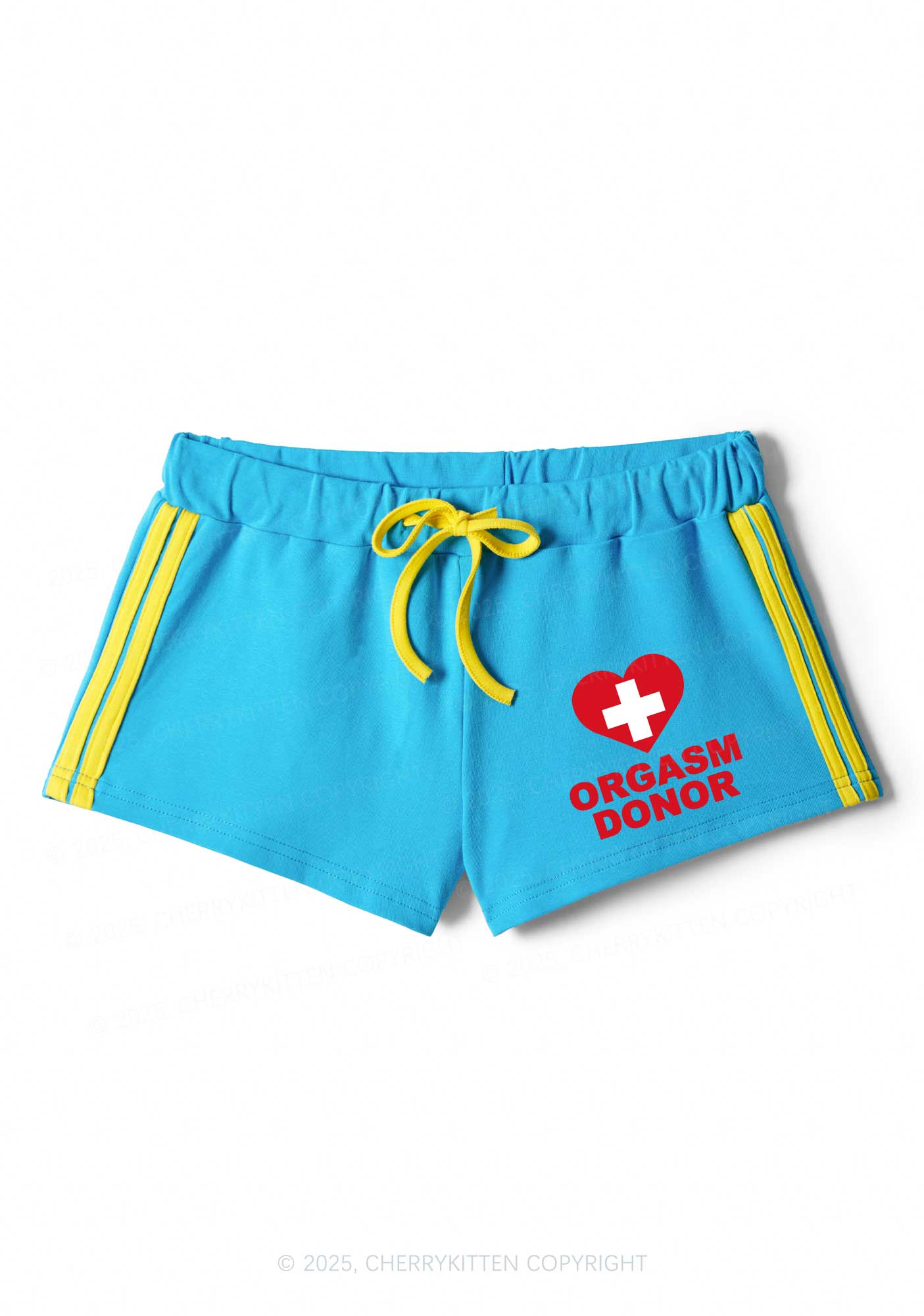Orgxsm Donor Y2K Drawstring Mini Shorts Cherrykitten