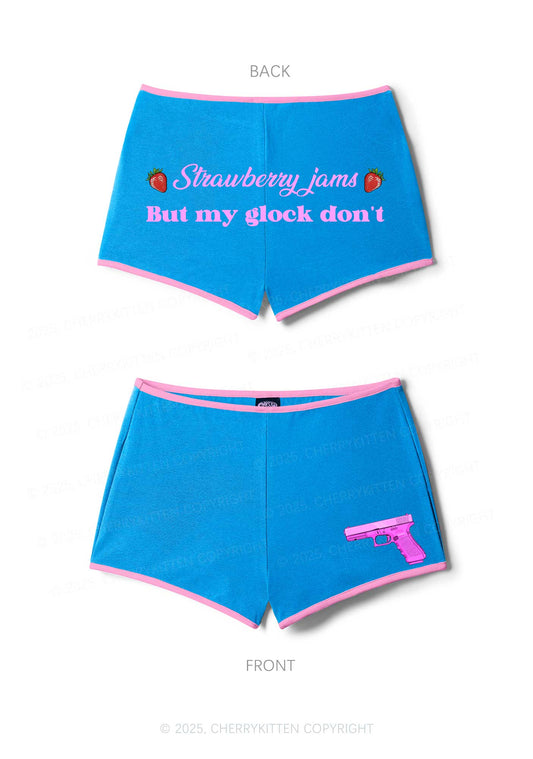Strawberry Jams Y2K Booty Shorts Cherrykitten