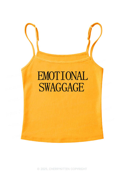 Emotional Swaggage Y2K Spaghetti Strap Cami Cherrykitten