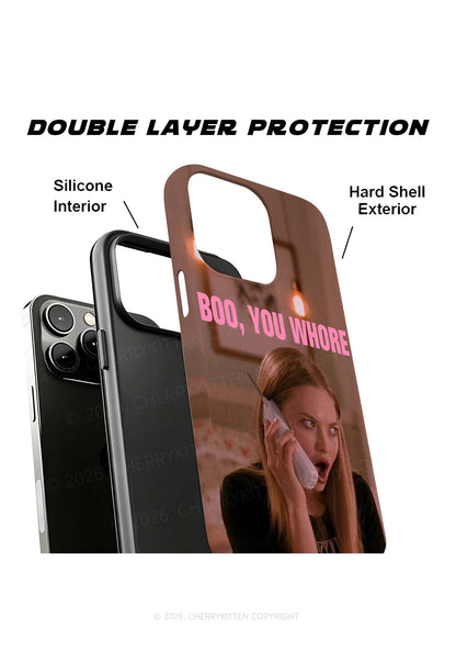 Boo You Hore Y2K Phone Case Cherrykitten