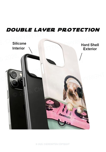 Lop Eared Bunny DJ Y2K Phone Case Cherrykitten