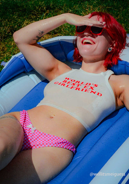 Best Ex Girlfriend Y2K Crop Tank Top Cherrykitten