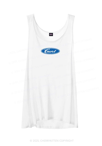 Oval Cxxt Y2K Sheer Boyfriend Tank Cherrykitten