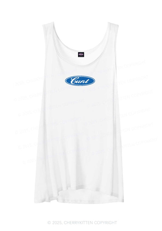 Oval Cxxt Y2K Sheer Boyfriend Tank Cherrykitten