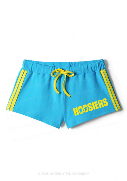 Hoosiers Y2K Drawstring Mini Shorts Cherrykitten