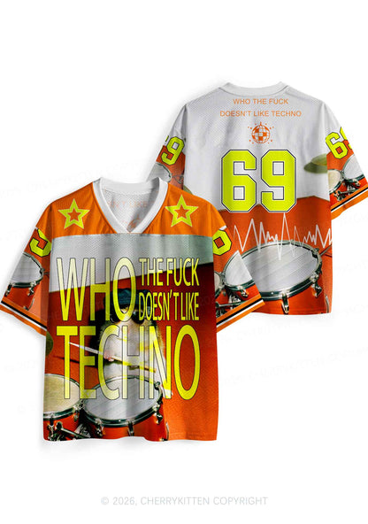 Techno Hamster Drummer Y2K Sport Jersey Shirts Cherrykitten