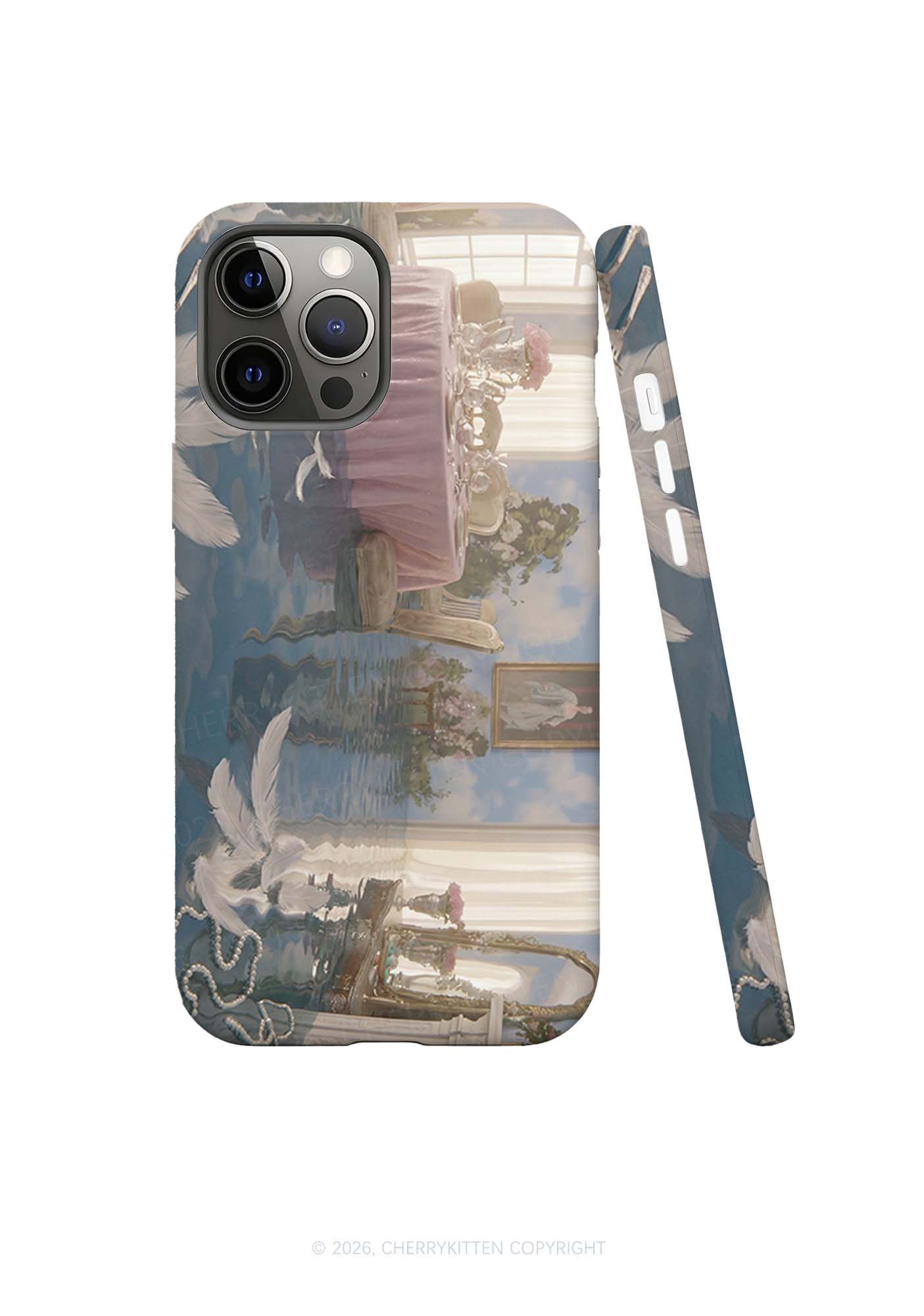 Floating Sky Dining Room Y2K Phone Case Cherrykitten