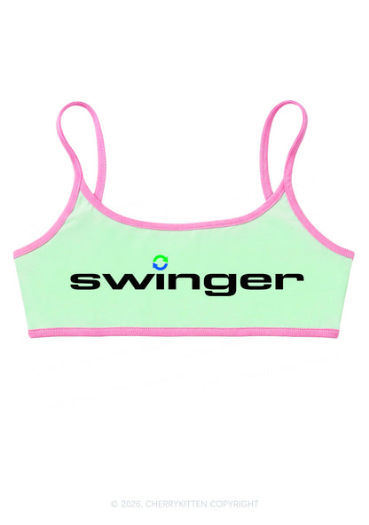 Swinger Y2K Super Crop Cami Cherrykitten