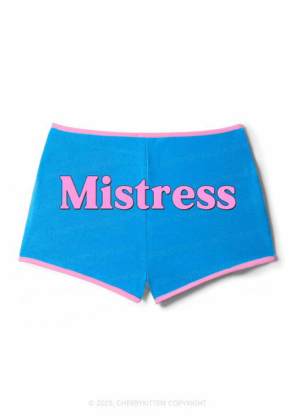 Mistress Y2K Booty Shorts Cherrykitten