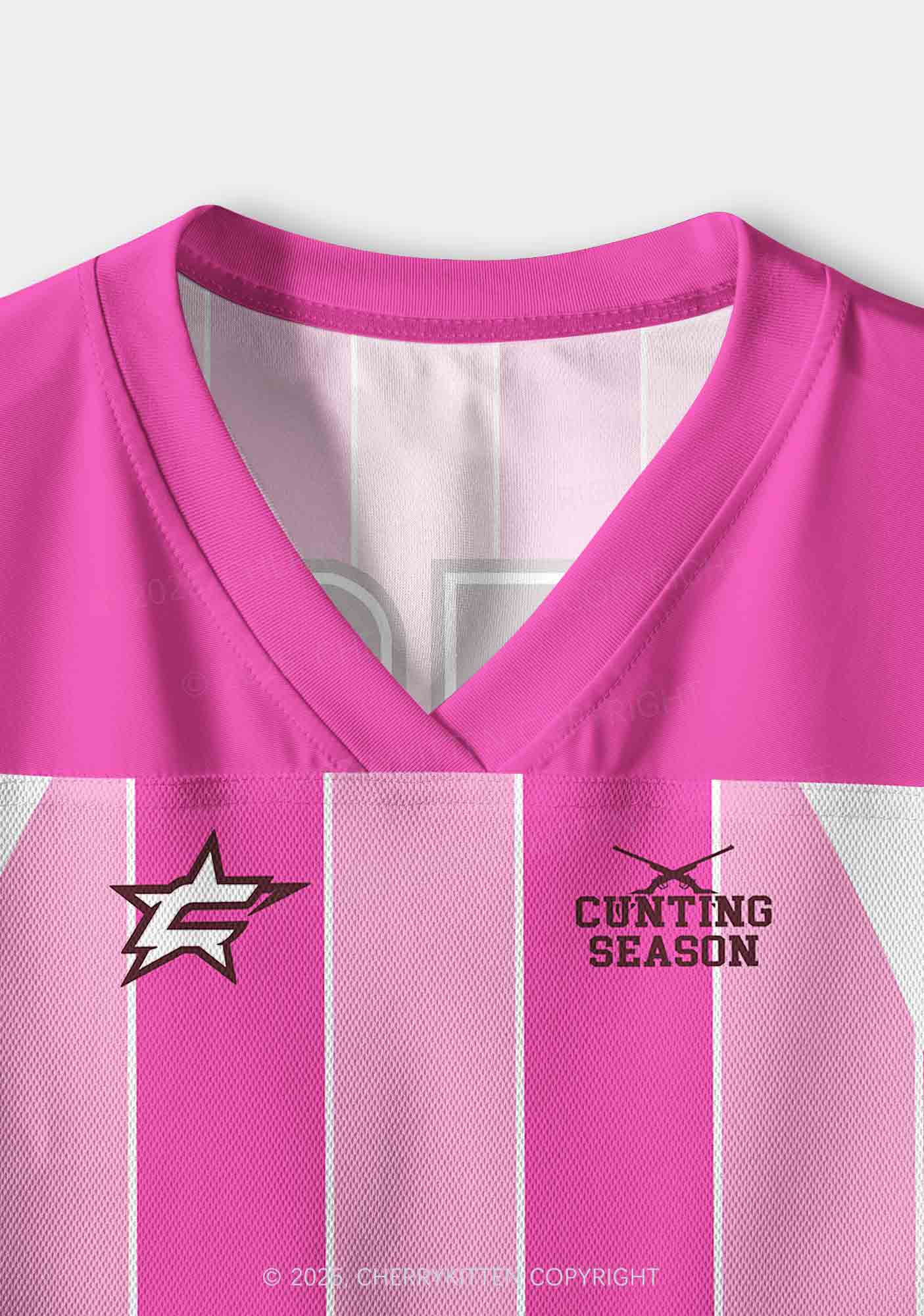 Custom Cxxting Season Y2K Crop Sport Jersey Shirts Cherrykitten