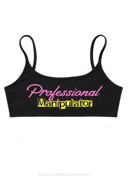 Professional Manipulator Y2K Super Crop Cami Cherrykitten