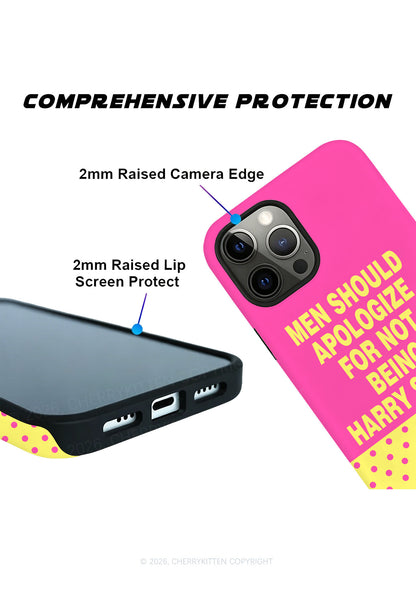 Men Should Apologize Y2K Phone Case Cherrykitten