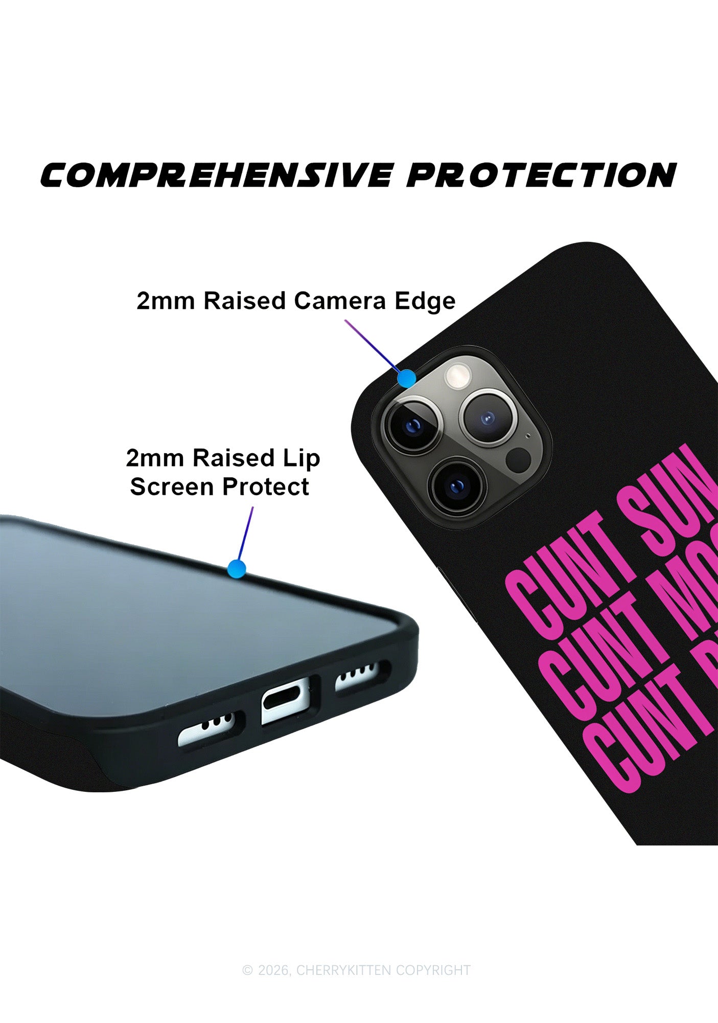 Cxxt Sun Moon Rising Y2K Phone Case Cherrykitten