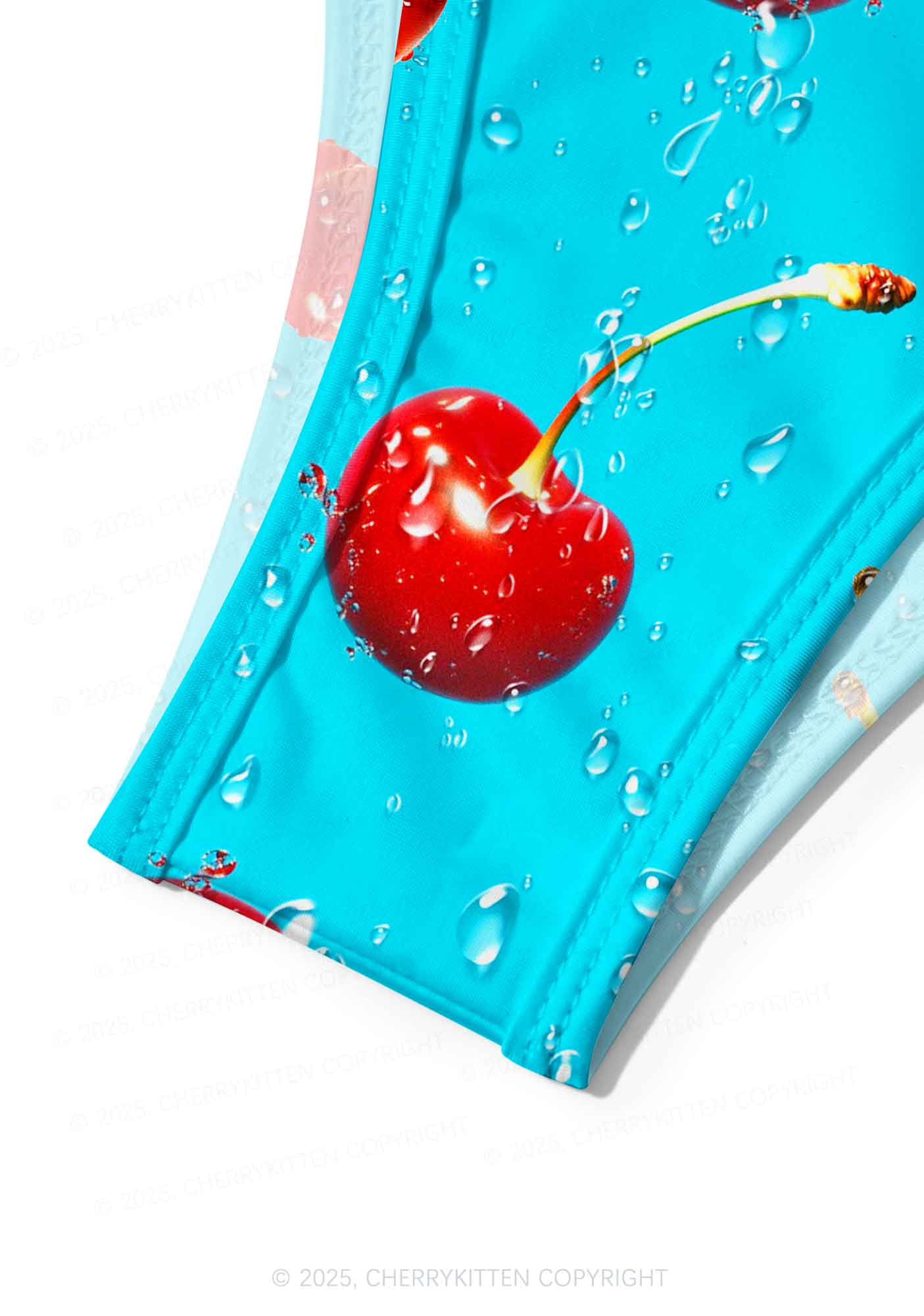 Fresh Cherry Y2K Print Bikini Set Cherrykitten