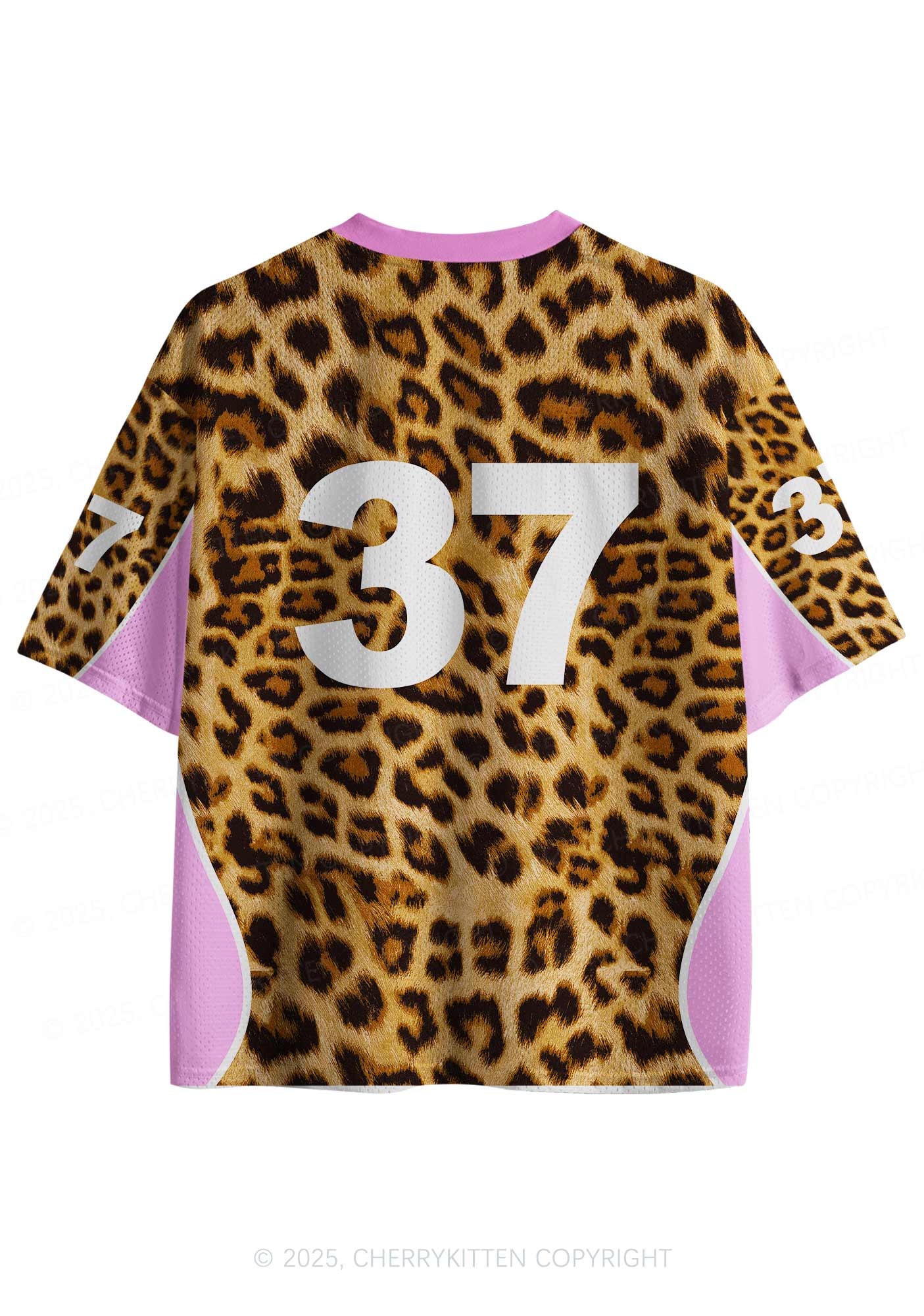 Custom Leopard Smoke Blunt Y2K Sport Jersey Shirts Cherrykitten