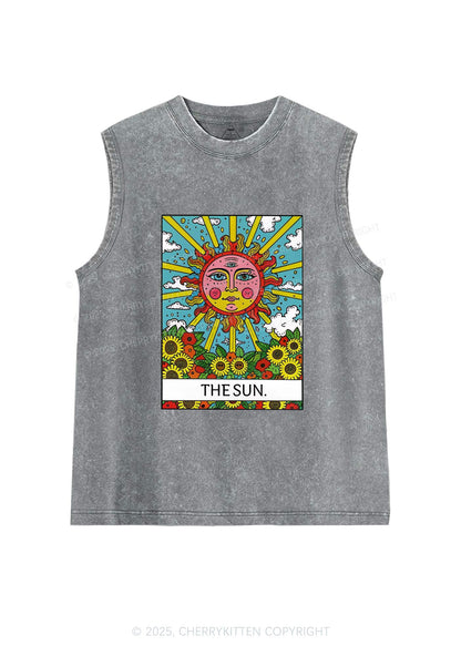 The Sun Y2K Washed Tank Cherrykitten