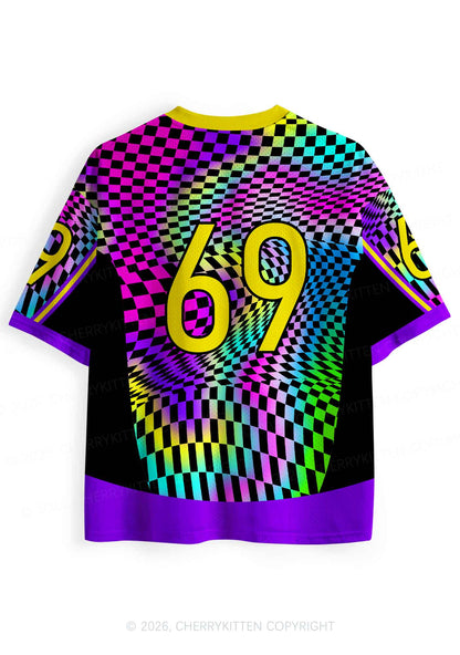 Play Techno At My Funeral Y2K Sport Jersey Shirts Cherrykitten