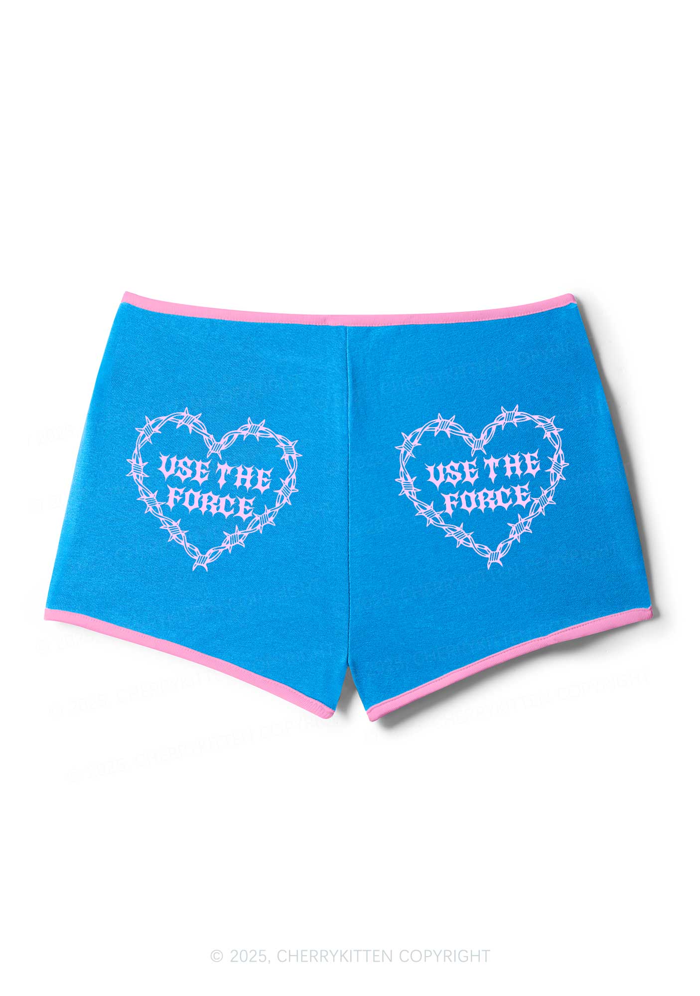 Use The Force Y2K Booty Shorts Cherrykitten