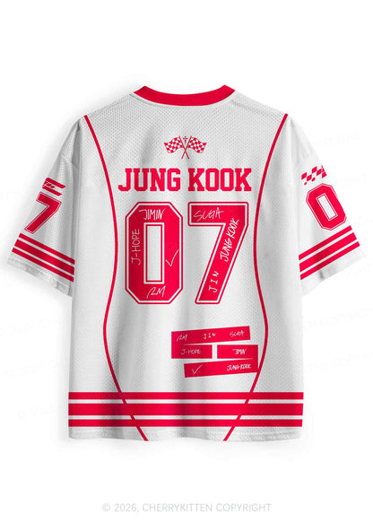 Cowboy Boy Kpop Y2K Sport Jersey Shirts Cherrykitten