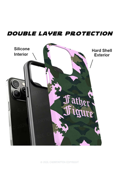 Father Figure Camouflage Y2K Phone Case Cherrykitten