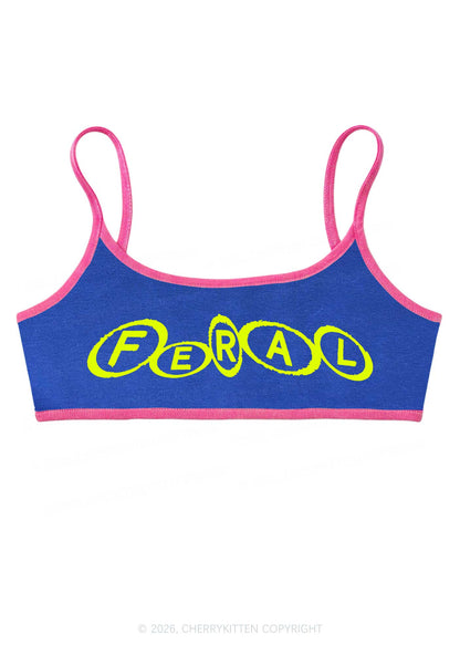 Feral Y2K Super Crop Cami Cherrykitten
