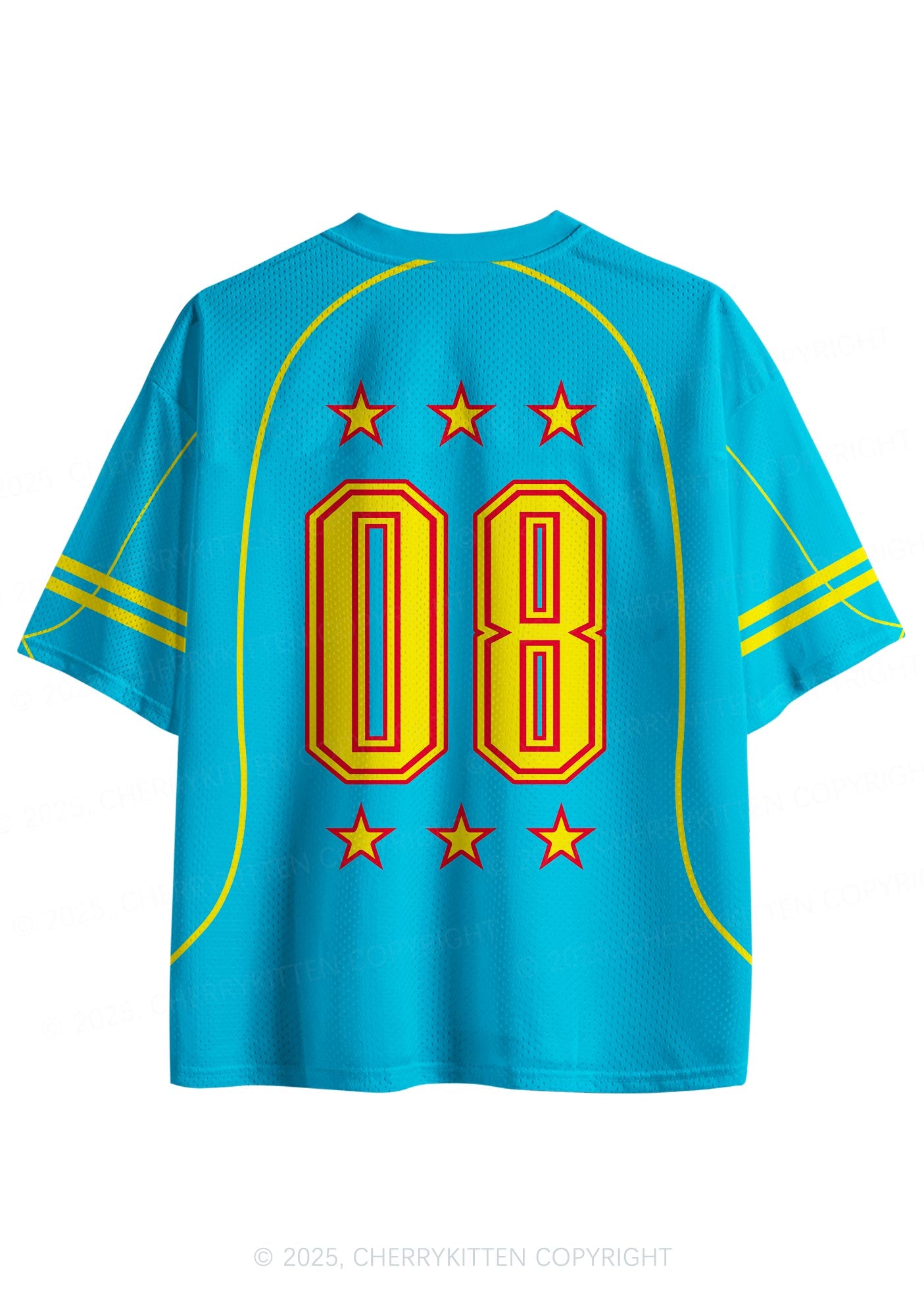 Custom Blue Ketamxxe Y2K Sport Jersey Shirts Cherrykitten