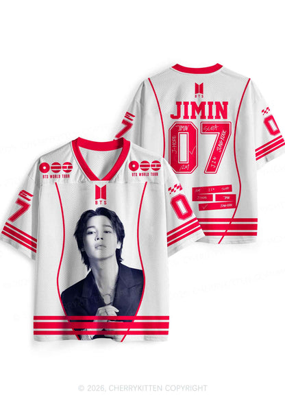 Kpop Black Suit Boy Y2K Sport Jersey Shirts Cherrykitten