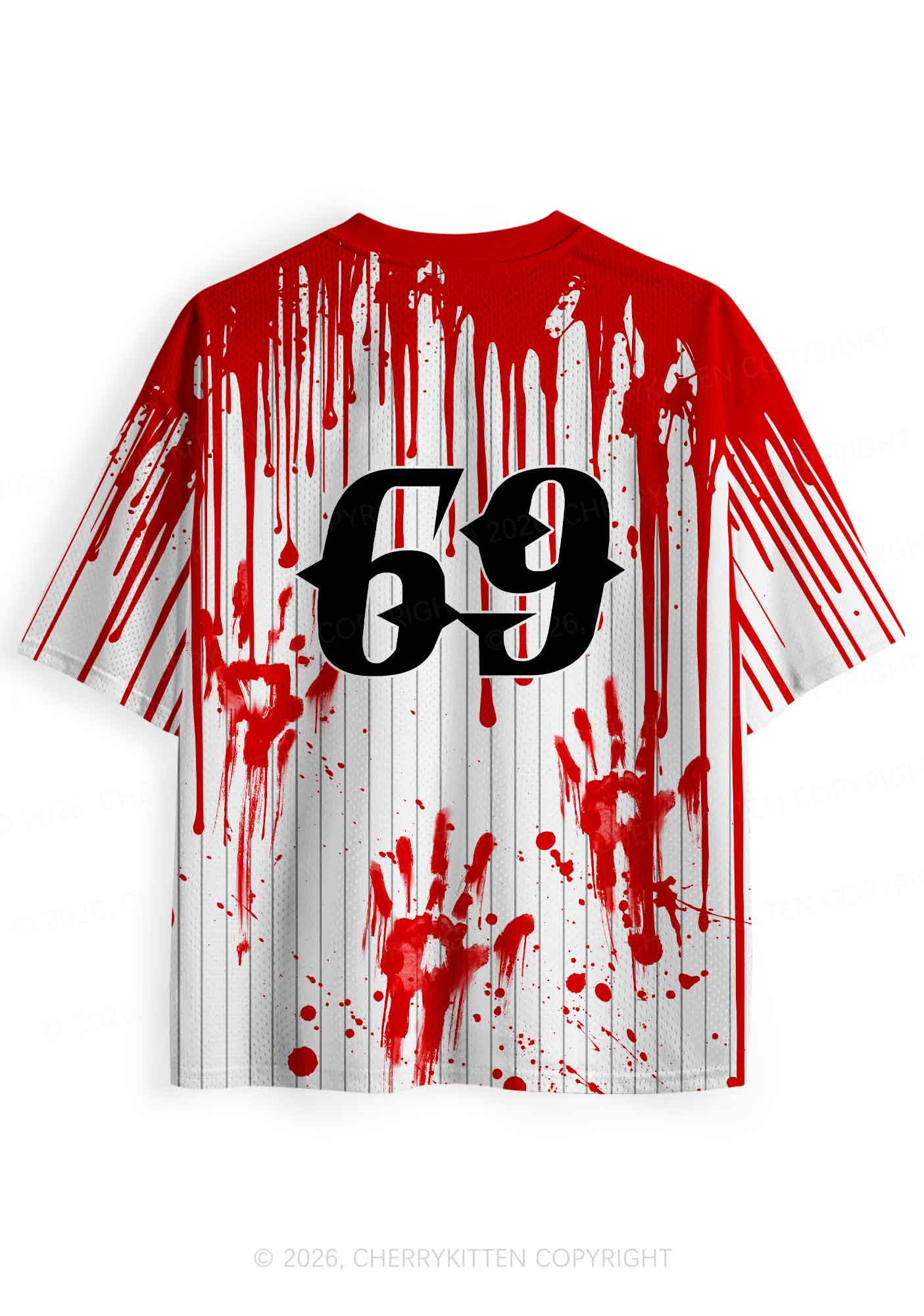 Halloween Strange Smell In My Attic Y2K Sport Jersey Shirts Cherrykitten