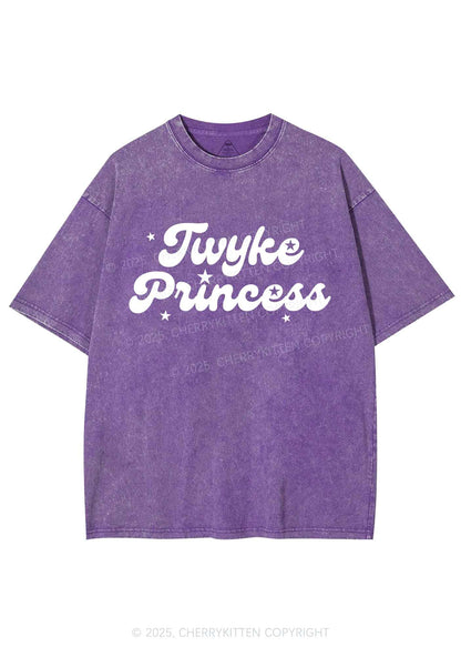 Twyke Princess Pride Y2K Shirts Washed Tee Cherrykitten