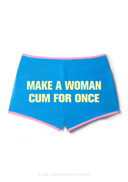 Make A Woman Come Y2K Booty Shorts Cherrykitten