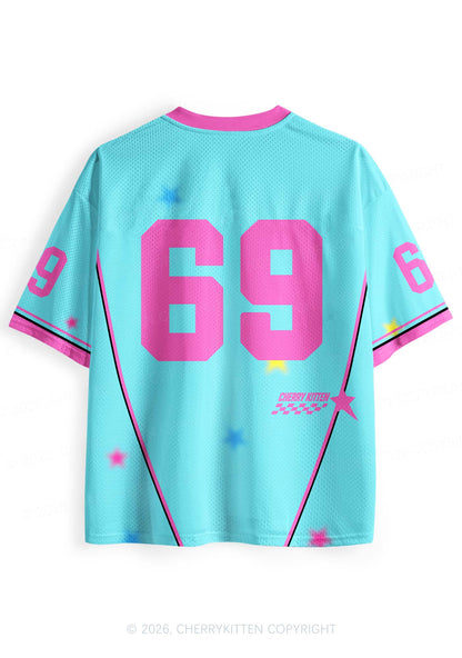 Made Your Dad A Good Boy Y2K Sport Jersey Shirts Cherrykitten