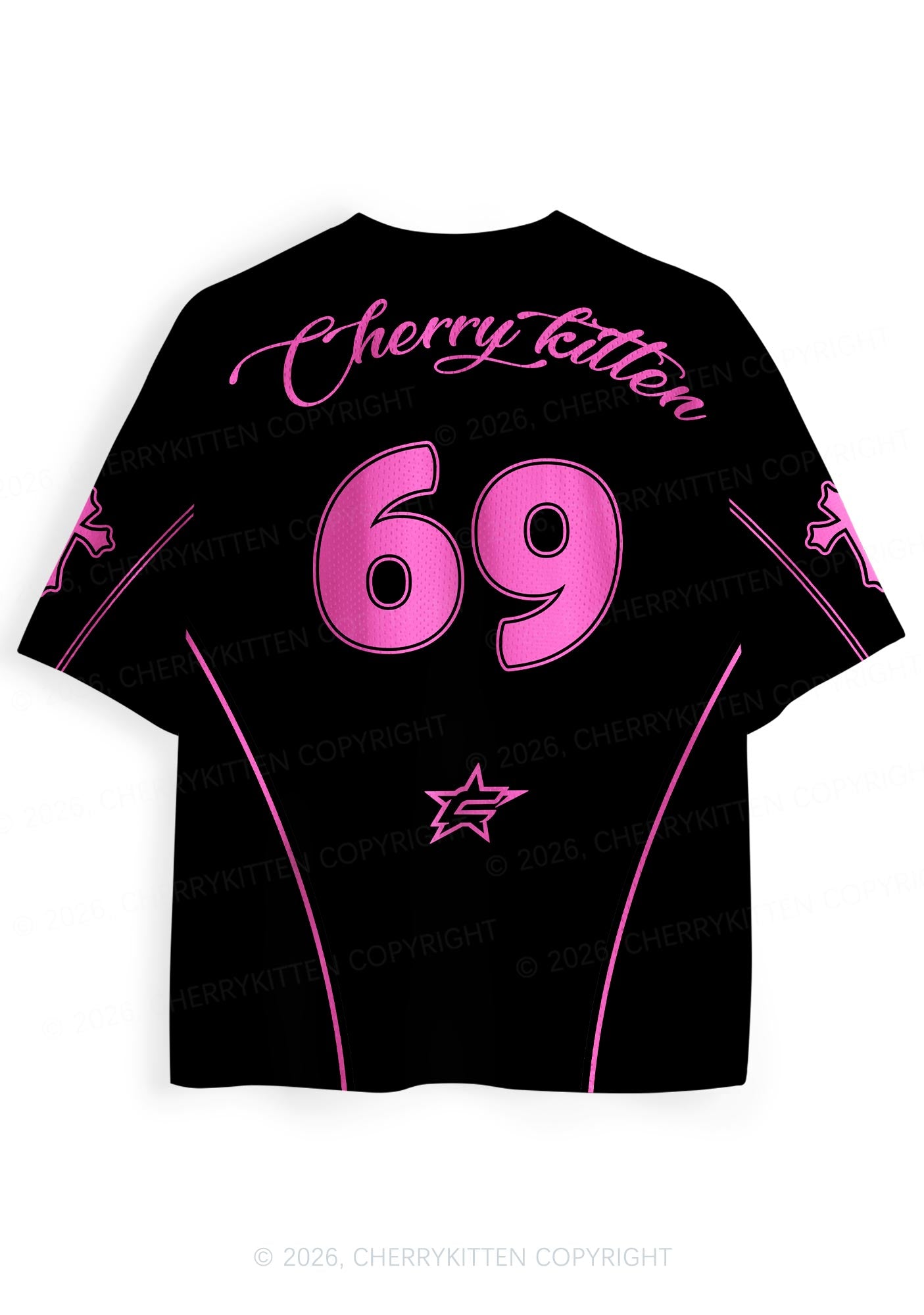 Black Kiss Me Im Lesbian Pride Y2K Sport Jersey Shirts Cherrykitten