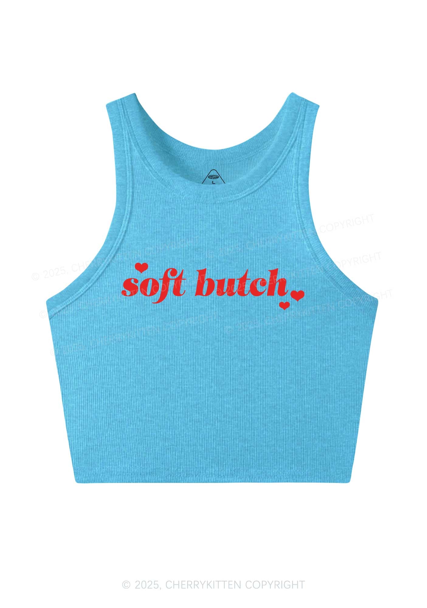 Soft Butch Y2K Crop Tank Top Cherrykitten
