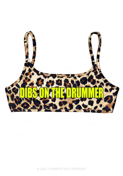 Dibs On The Drummer Y2K Super Crop Cami Cherrykitten