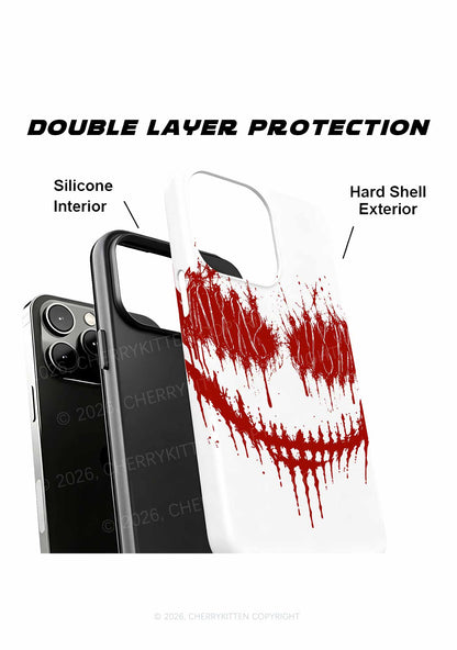 Halloween Blood Drip Face Y2K Phone Case Cherrykitten