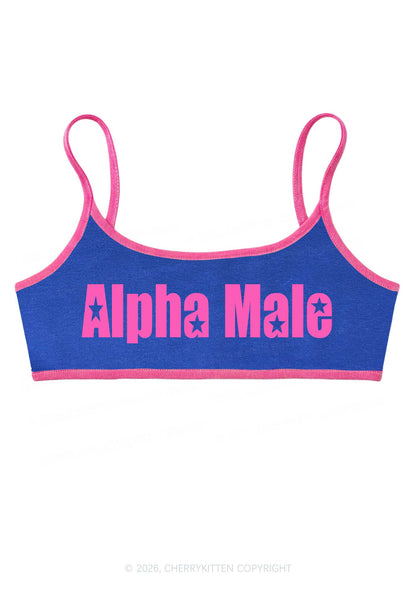 Alpha Male Y2K Super Crop Cami Cherrykitten