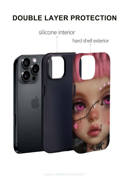 Pink Doll Y2K Phone Case Cherrykitten