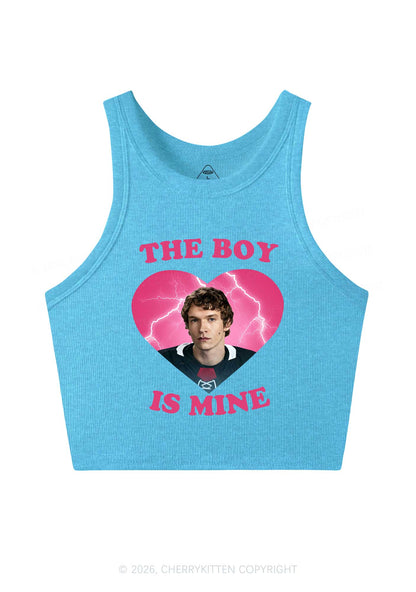 The Boy Is Mine CS Y2K Crop Tank Top Cherrykitten