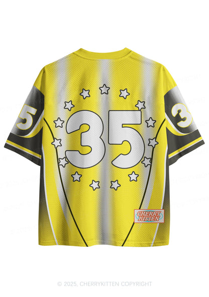 Custom Yellow Pony Y2K Sport Jersey Shirts Cherrykitten