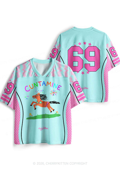Cxxtamine Pony Y2K Sport Jersey Shirts Cherrykitten