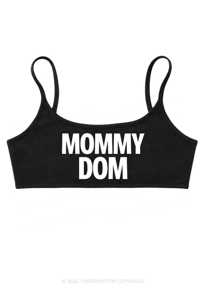 Mommy Dom Y2K Super Crop Cami Cherrykitten