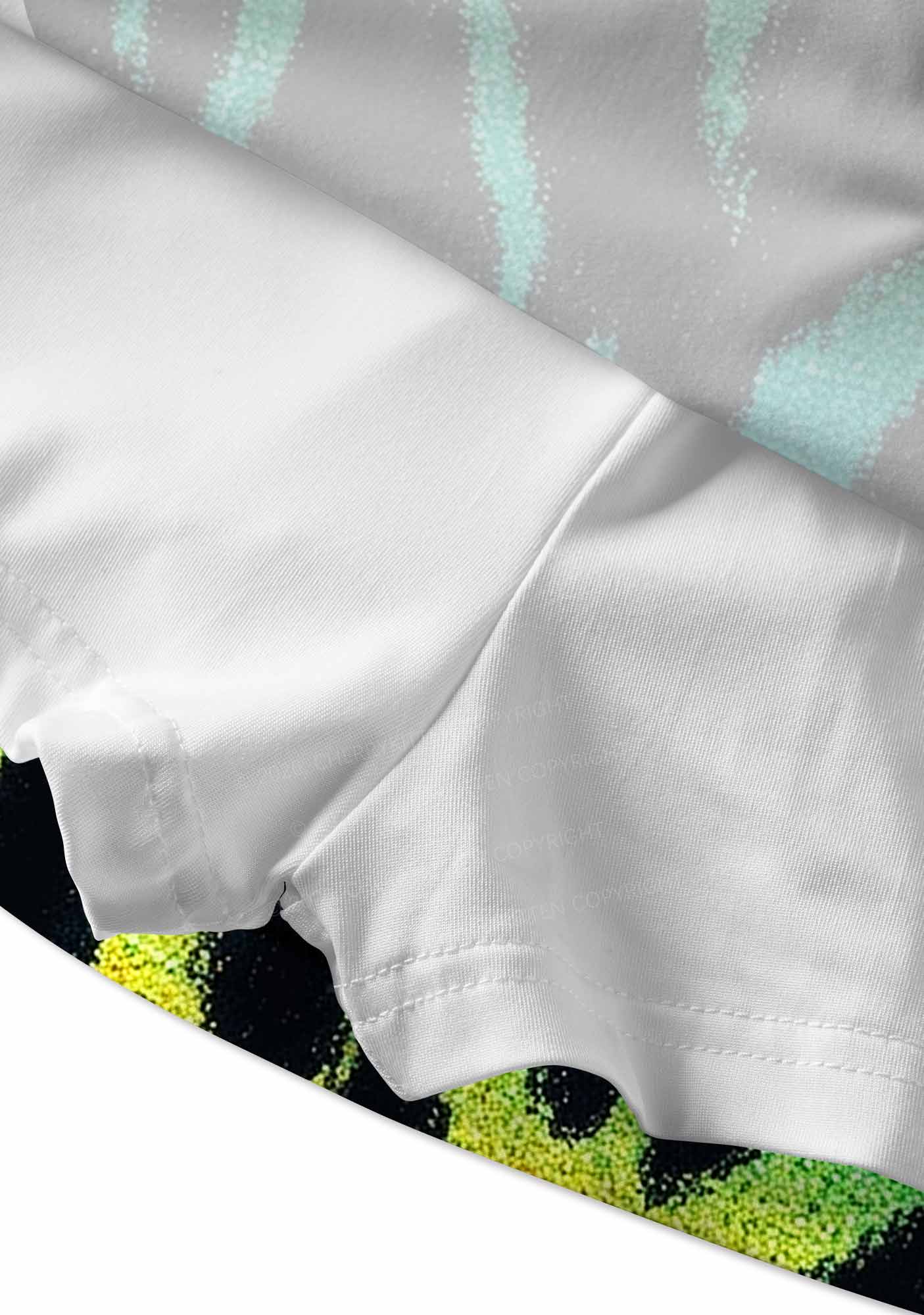 Rainbow Flame Pride Y2K Print Mini Skirt Cherrykitten