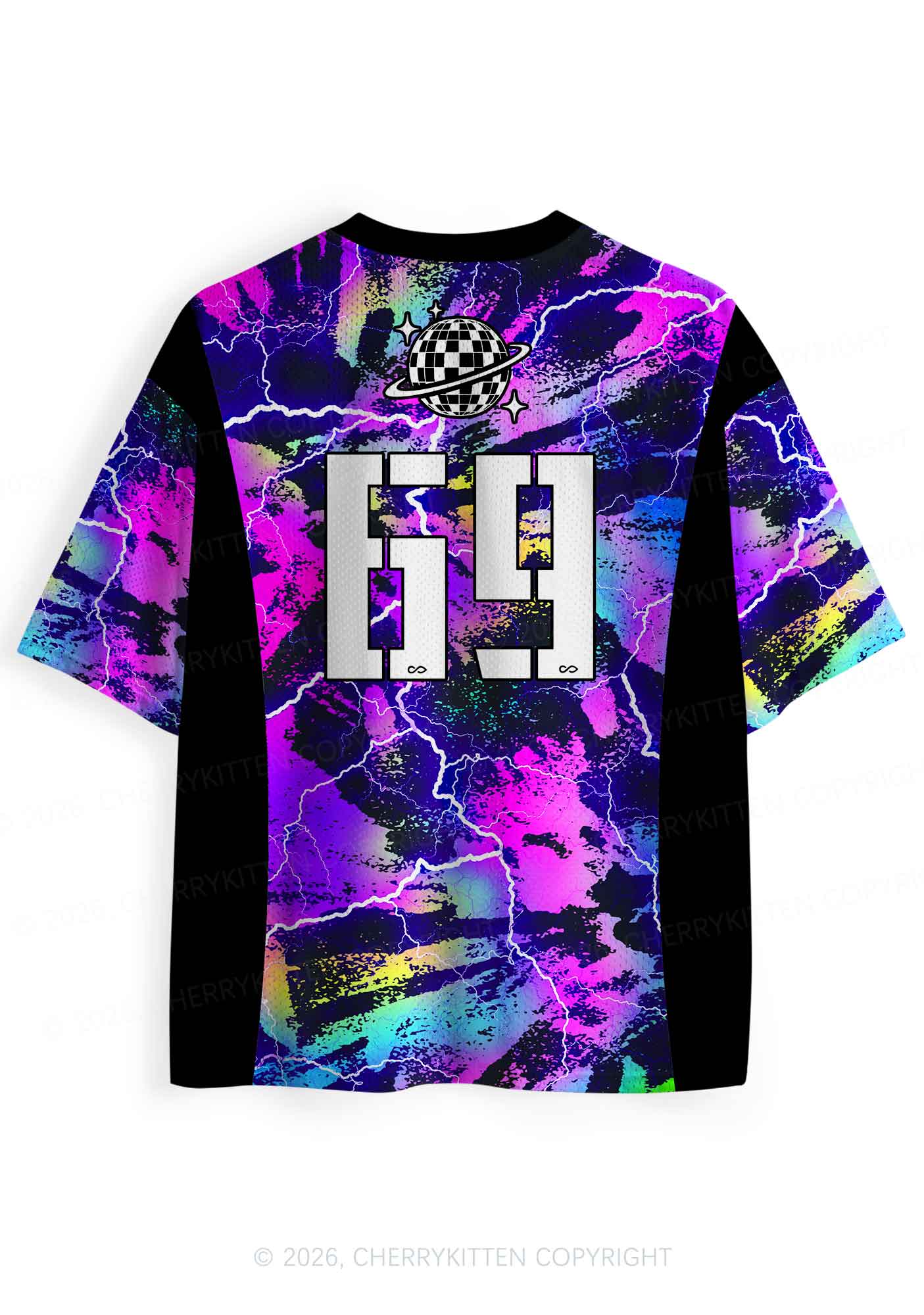 Dibs On The DJ Lightning Y2K Sport Jersey Shirts Cherrykitten
