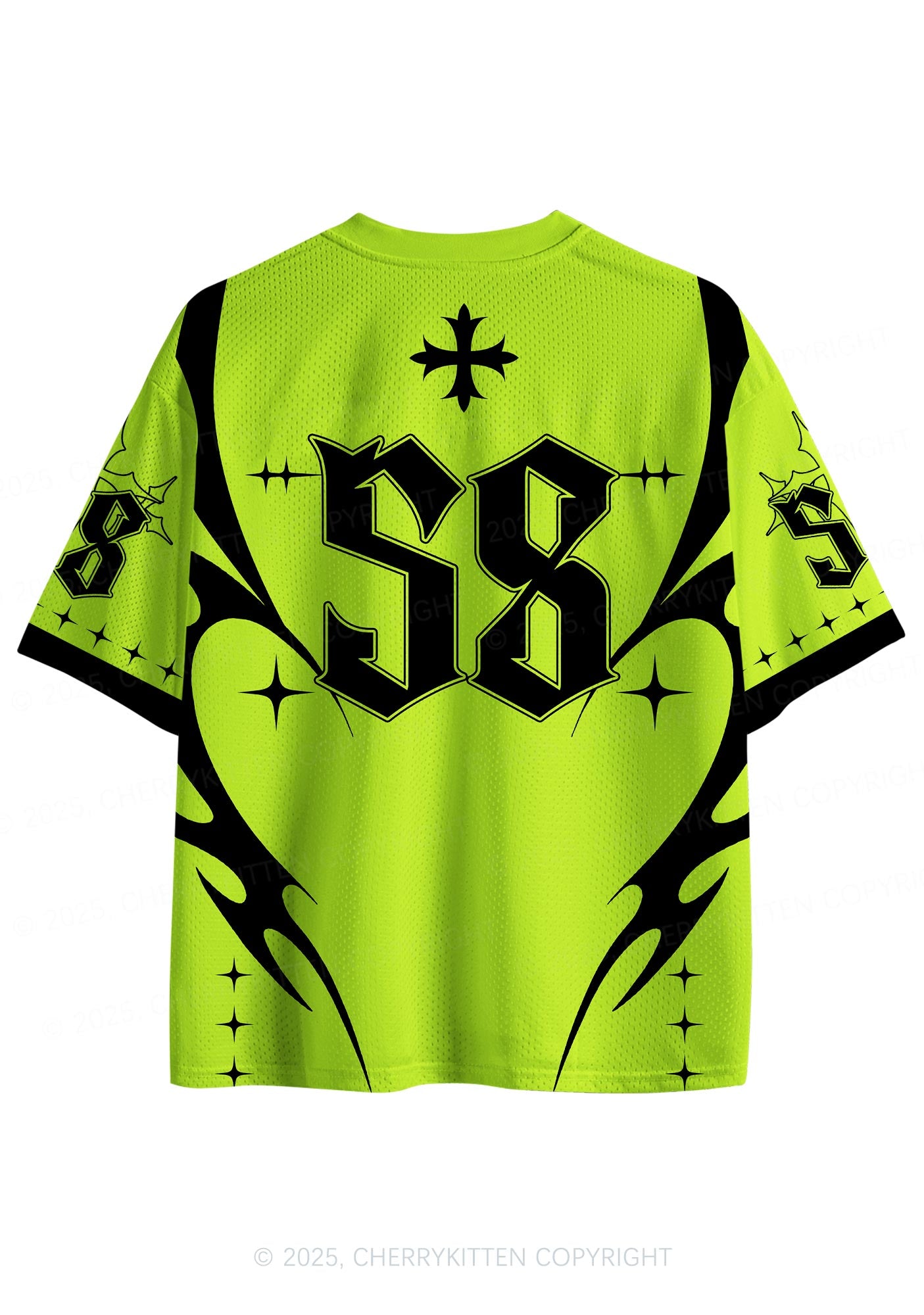Custom Lime Green Cxxt Y2K Sport Jersey Shirts Cherrykitten