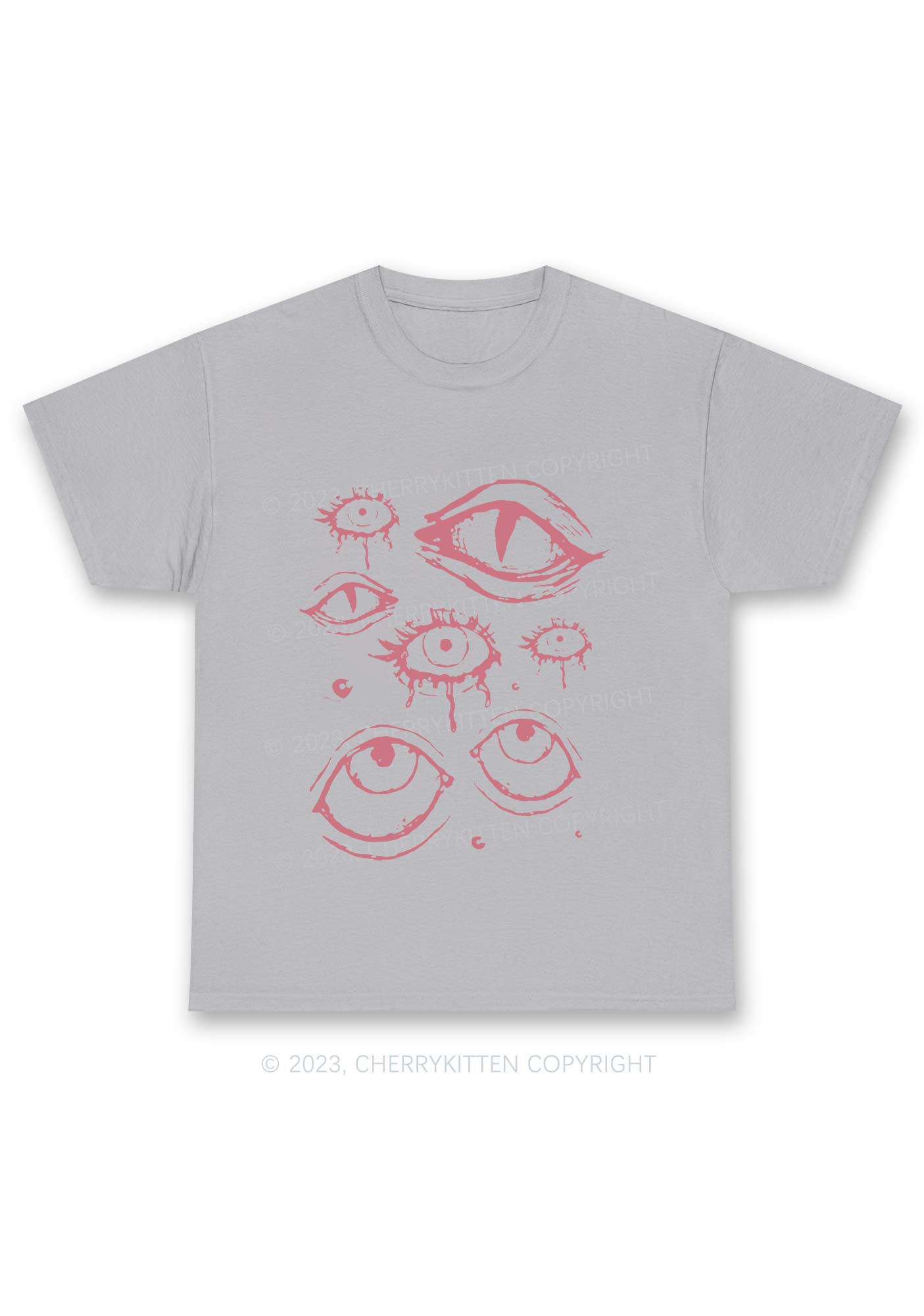 The Eyes Chunky Shirt Cherrykitten