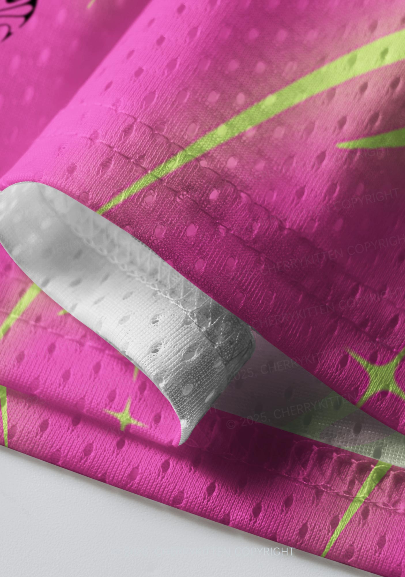 Custom Hot Pink Cxxt Y2K Sport Jersey Shirts Cherrykitten