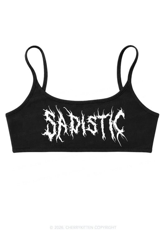 Sapistic Skull Y2K Super Crop Cami Cherrykitten