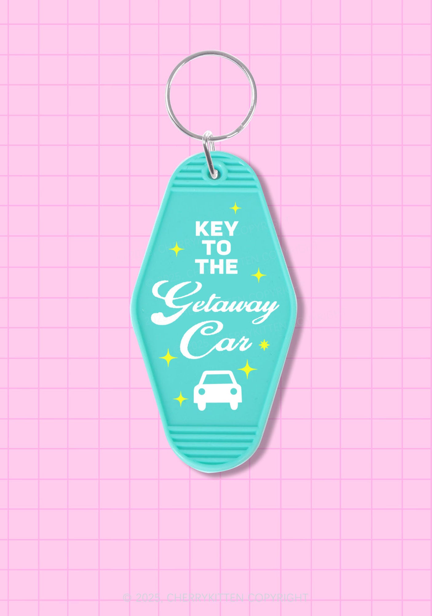 The Getaway Car 1Pc Y2K Hotel Keychain Cherrykitten