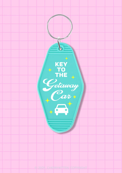 The Getaway Car 1Pc Y2K Hotel Keychain Cherrykitten