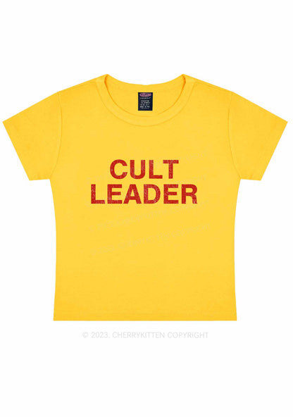 Cut Leader Y2K Baby Tee Cherrykitten